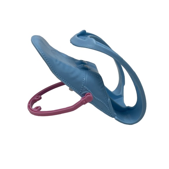 Fisher Price Loving Family Baby‎ Rocking Bouncing Chair Doll Size Dollhouse Blue - Picture 4 of 5